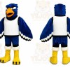 Blue Bird Mascot Costume for Sports Events