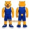Yellow Bear Mascot Costume for Sports Events Yellow Bear Mascot Costume for Sports Events
