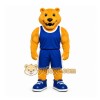 Yellow Bear Mascot Costume for Sports Events Yellow Bear Mascot Costume for Sports Events