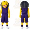 Yellow Cobra Mascot Costume for Sports Events