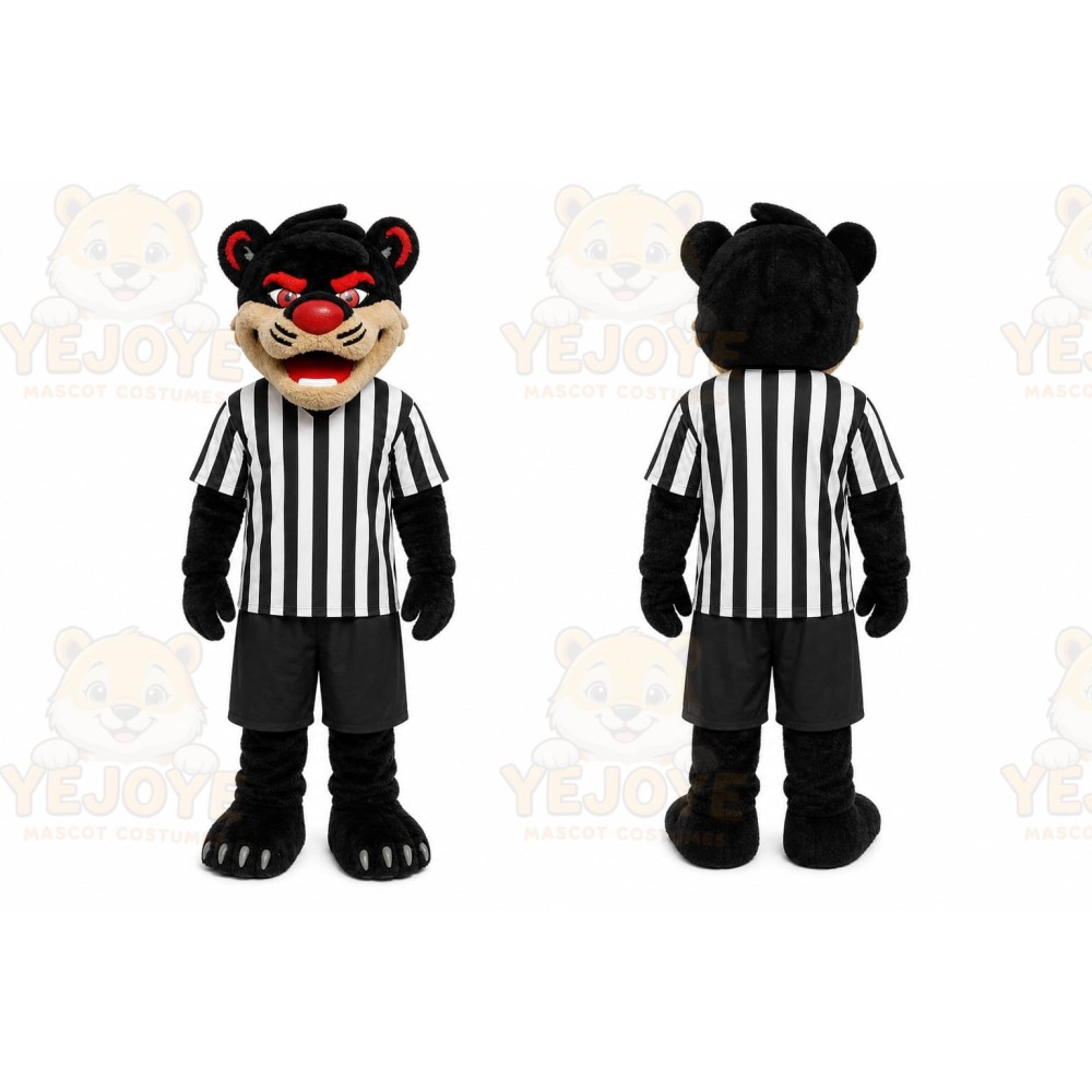 Black Panther Mascot Costume for Sports Events