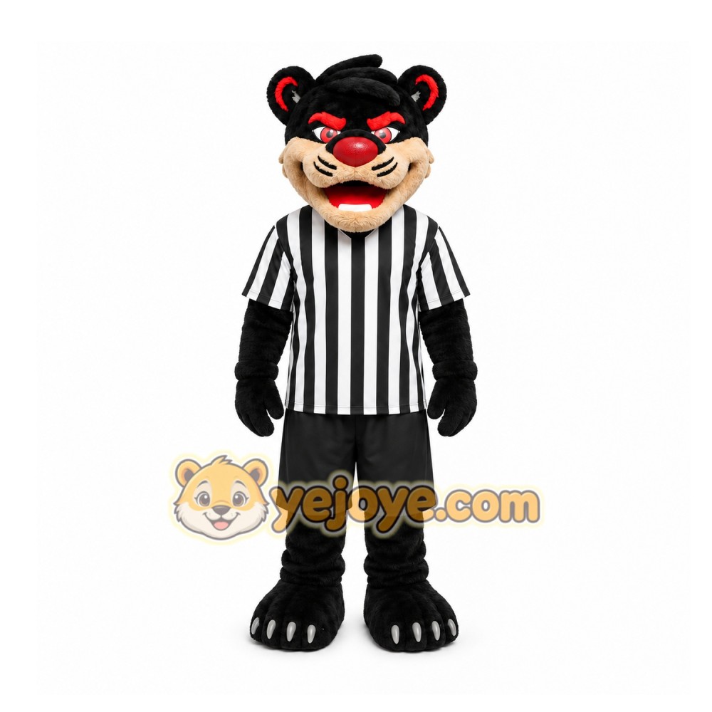 Black Panther Mascot Costume for Sports Events