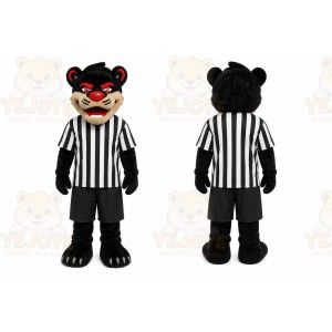 Black Panther Mascot Costume for Sports Events