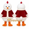 White Chicken Mascot Costume for Holiday Events White Chicken Mascot Costume for Holiday Events
