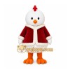 White Chicken Mascot Costume for Holiday Events White Chicken Mascot Costume for Holiday Events