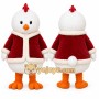 White Chicken Mascot Costume for Holiday Events