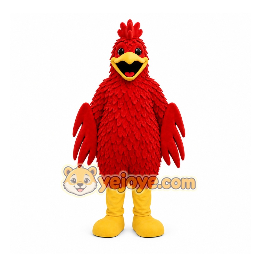 Red Bird Mascot Costume for Events and Promotions Red Bird Mascot Costume for Events and Promotions