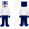 Blue Tiger Mascot Costume for Sports Events
