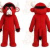 Red Bull Mascot Costume for Sports Events