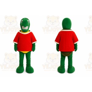 Green Turtle Mascot Costume for Events and Promotions