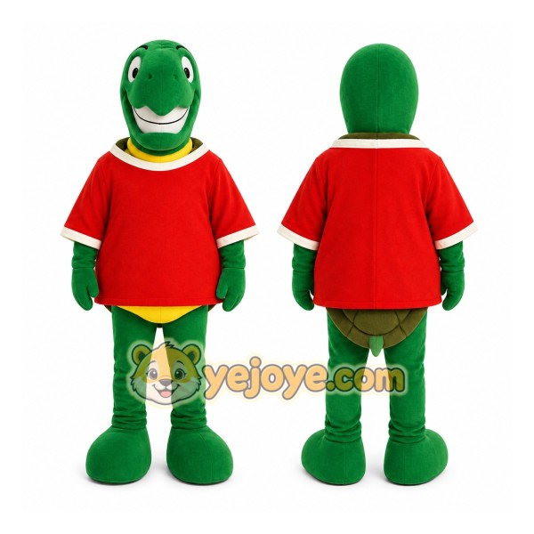 Green Turtle Mascot Costume for Events and Promotions