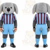 Gray koala Mascot Costume for Sports Events
