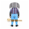 Gray Dog in Sports Outfit Mascot Costume for Events and Promotions Gray Dog in Sports Outfit Mascot Costume for Events and Promotions