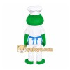Green Frog Chef Mascot Costume for Restaurant Promotions Green Frog Chef Mascot Costume for Restaurant Promotions