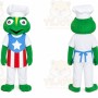Green Frog Chef Mascot Costume for Restaurant Promotions