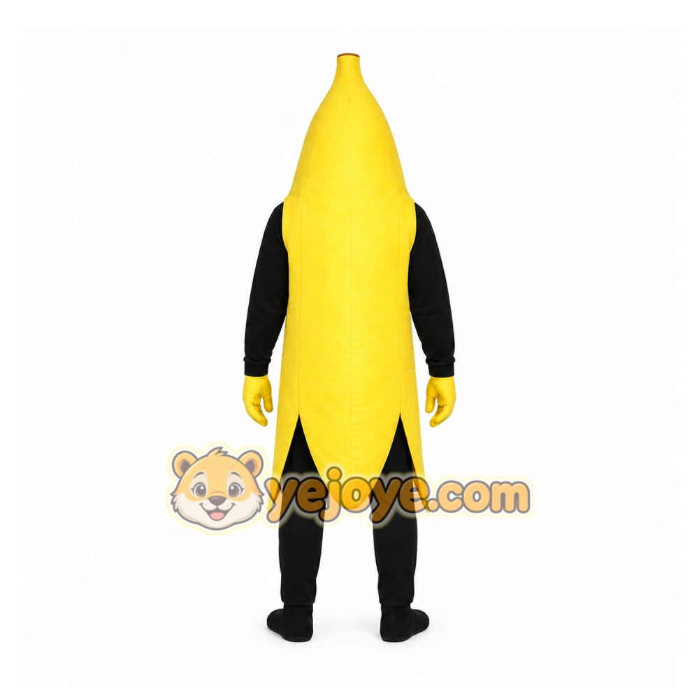 Yellow Banana Mascot Costume for Events and Promotions Yellow Banana Mascot Costume for Events and Promotions