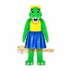 Green Alligator Mascot Costume for Children's Events Green Alligator Mascot Costume for Children's Events