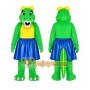 Green Alligator Mascot Costume for Children's Events