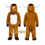 Brown Bull Mascot Costume for Sports Events
