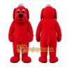 Red Dog Mascot Costume for Children's Events Red Dog Mascot Costume for Children's Events