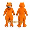 Orange Dinosaur Mascot Costume for Children's Events Orange Dinosaur Mascot Costume for Children's Events