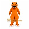 Orange Dinosaur Mascot Costume for Children's Events Orange Dinosaur Mascot Costume for Children's Events
