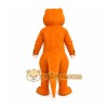 Orange Dinosaur Mascot Costume for Children's Events Orange Dinosaur Mascot Costume for Children's Events