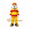 Yellow Firefighter Dog Mascot Costume for Children's Events Yellow Firefighter Dog Mascot Costume for Children's Events