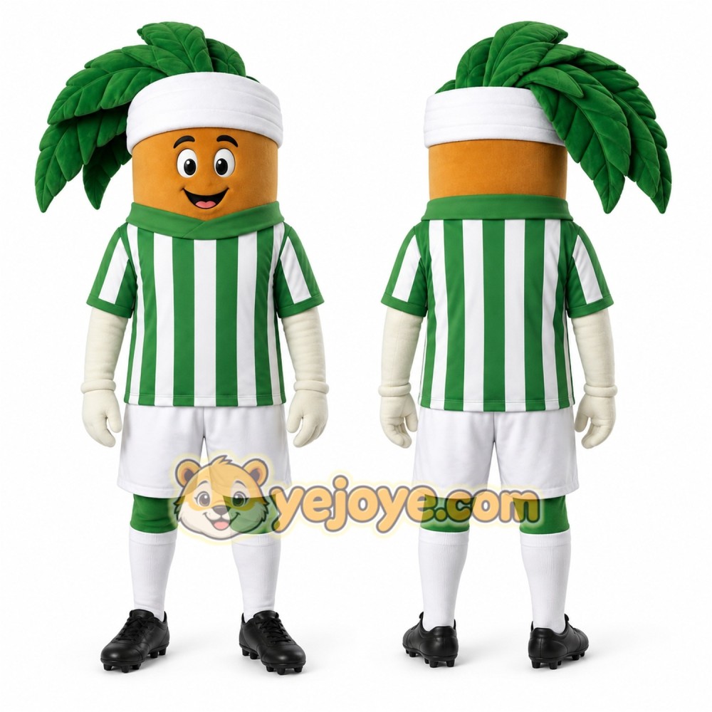 Green Plant Mascot Costume for Sports Events Green Plant Mascot Costume for Sports Events
