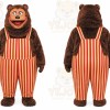 Brown Bear Mascot Costume for Events and Promotions