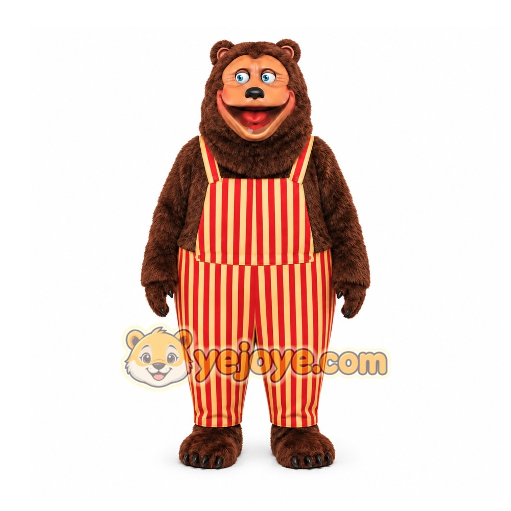 Brown Bear Mascot Costume for Events and Promotions Brown Bear Mascot Costume for Events and Promotions