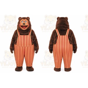 Brown Bear Mascot Costume for Events and Promotions