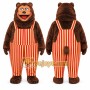 Brown Bear Mascot Costume for Events and Promotions