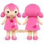 Pink Girl Mascot Costume for Children's Events