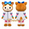 Brown Cat Mascot Costume for Sports Events Brown Cat Mascot Costume for Sports Events