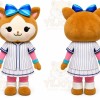 Brown Cat Mascot Costume for Sports Events