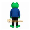 Green Frog Mascot Costume for Corporate Events