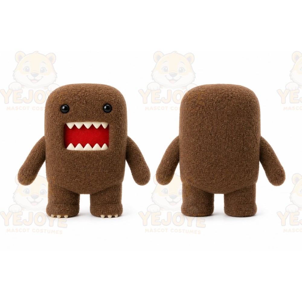 Brown Monster Mascot Costume for Events and Promotions