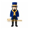 Blue Man With Top Hat Mascot Costume for Events and Promotions Blue Man With Top Hat Mascot Costume for Events and Promotions