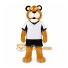 Brown Tiger Mascot Costume for Sports Events Brown Tiger Mascot Costume for Sports Events