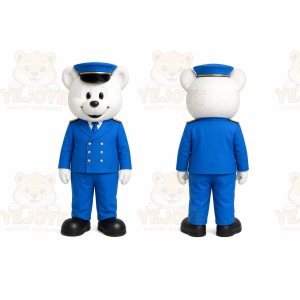 White Bear Mascot Costume for Corporate Events