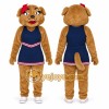 Brown Dog Mascot Costume for School Events Brown Dog Mascot Costume for School Events