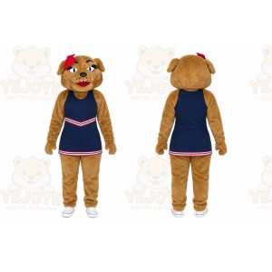 Brown Dog Mascot Costume for School Events