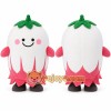 White Fruit Mascot Costume for Events and Promotions White Fruit Mascot Costume for Events and Promotions