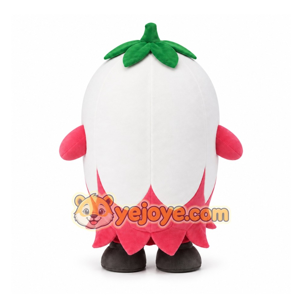 White Fruit Mascot Costume for Events and Promotions White Fruit Mascot Costume for Events and Promotions