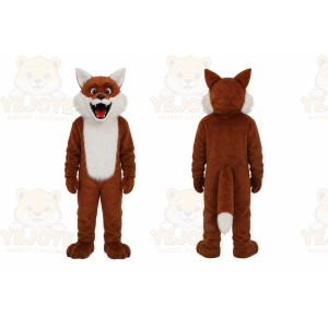 Brown Fox Mascot Costume for Events and Promotions