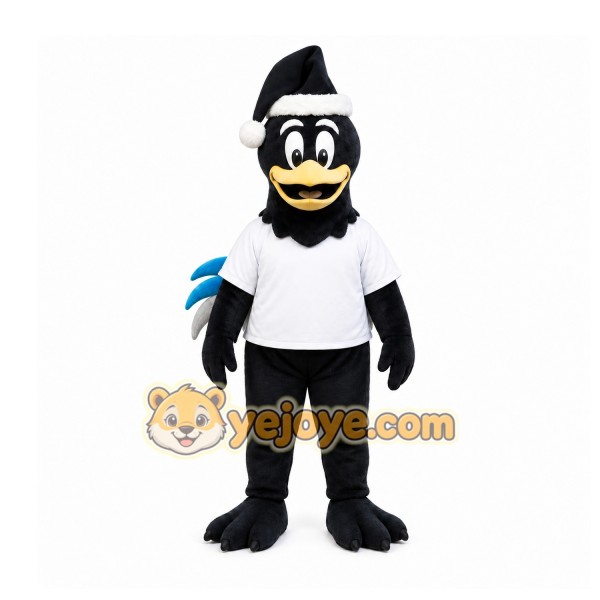 Black Bird Mascot Costume for Holiday Events Black Bird Mascot Costume for Holiday Events