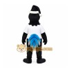 Black Bird Mascot Costume for Holiday Events