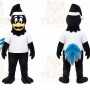Black Bird Mascot Costume for Holiday Events