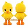 Yellow Chick Mascot Costume for Children's Events